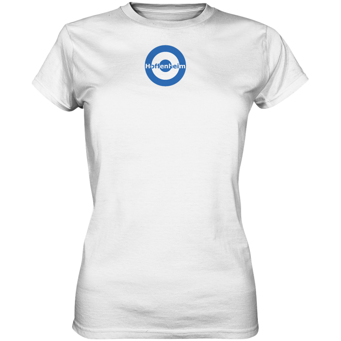Hoffenheim Fan T-Shirt Kokarde klein "Hoffenheim" - Ladies Premium Shirt