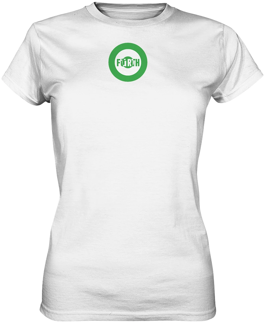 Fürth Fan-T-Shirt Kokarde klein "Fürth" - Ladies Premium Shirt Fürth Fan-T-Shirt Kokarde klein "Fürth" - Ladies Premium Shirt