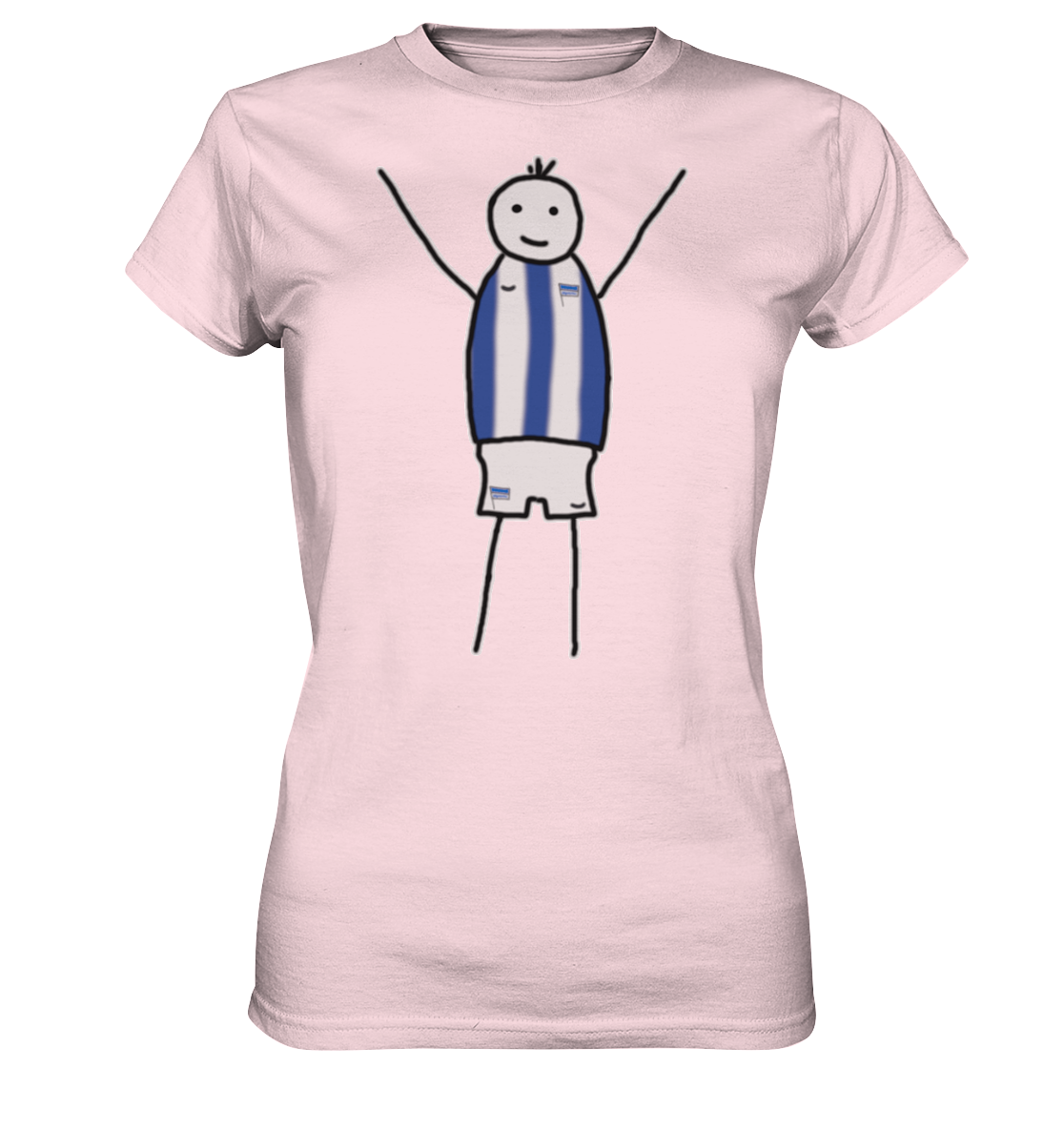 Berlin Fan-T-Shirt Strichmännchen - Ladies Premium Shirt Berlin Fan-T-Shirt Strichmännchen - Ladies Premium Shirt