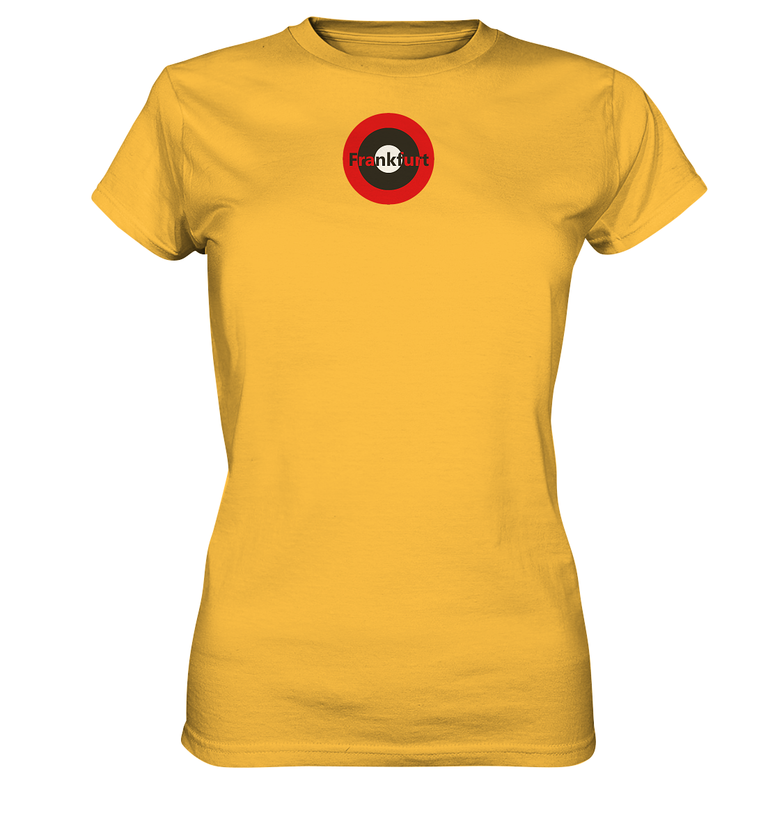 Frankfurt Fan-T-Shirt Kokarde klein "Frankfurt" - Ladies Premium Shirt Frankfurt Fan-T-Shirt Kokarde klein "Frankfurt" - Ladies Premium Shirt