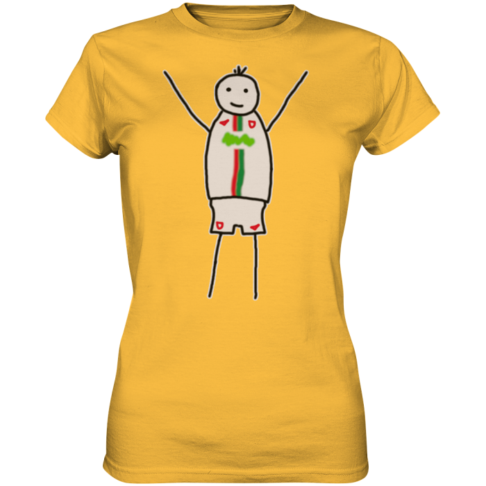 Augsburg Fan-T-Shirt Strichmännchen - Ladies Premium Shirt