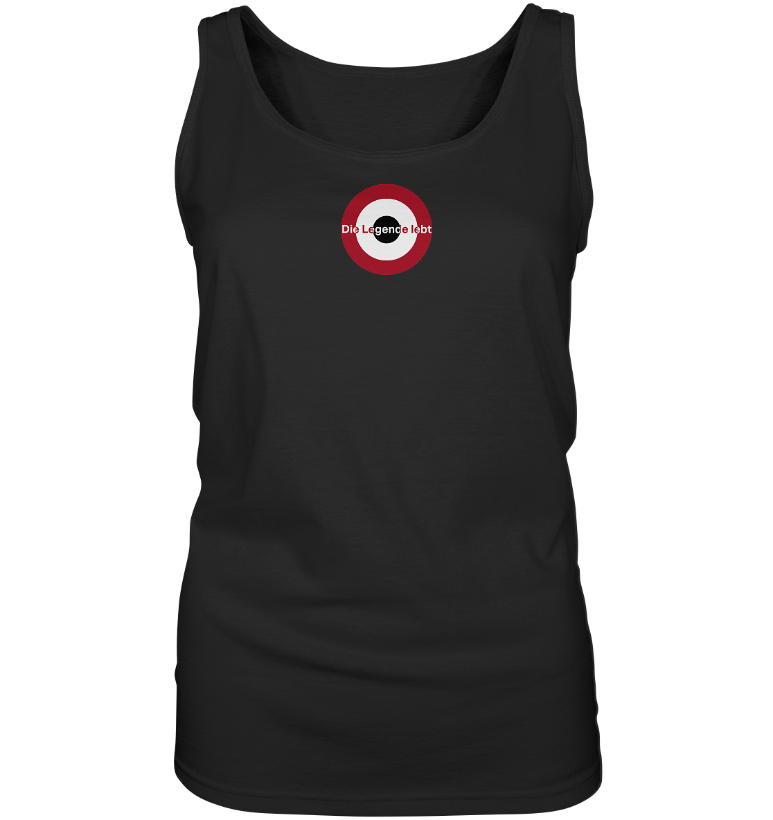 Nürnberg Fan-T-Shirt Kokarde klein "Die Legende ..." - Ladies Tank-Top Nürnberg Fan-T-Shirt Kokarde klein "Die Legende ..." - Ladies Tank-Top