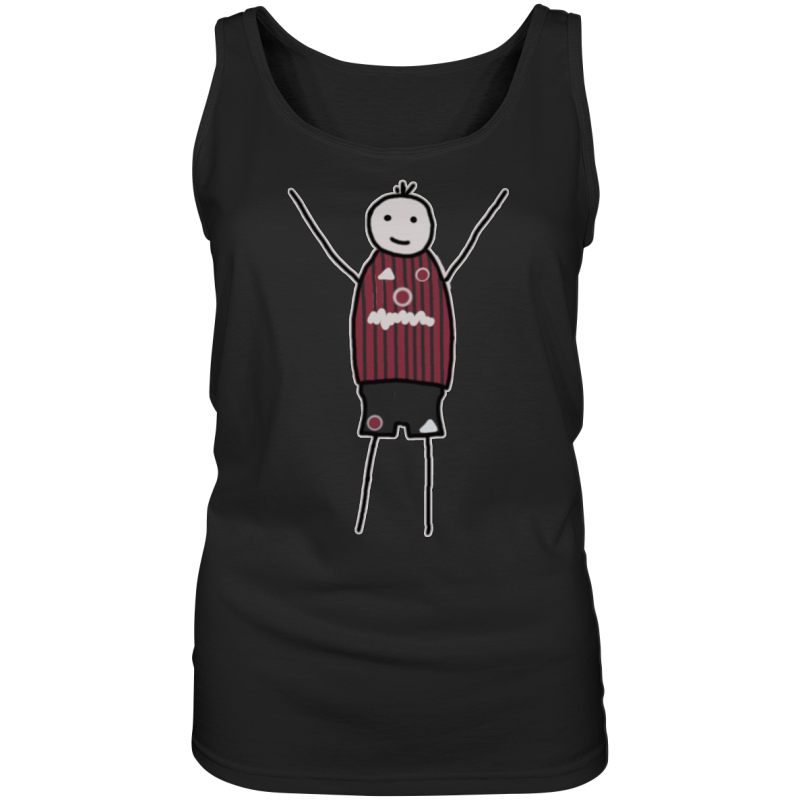 Nürnberg Fan-T-Shirt Strichmännchen - Ladies Tank-Top Nürnberg Fan-T-Shirt Strichmännchen - Ladies Tank-Top