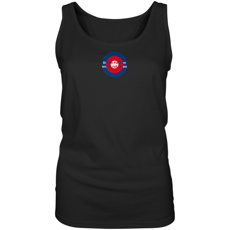 Heidenheim Fan-T-Shirt Kokarde klein "Deine Farben..." - Ladies Tank-Top