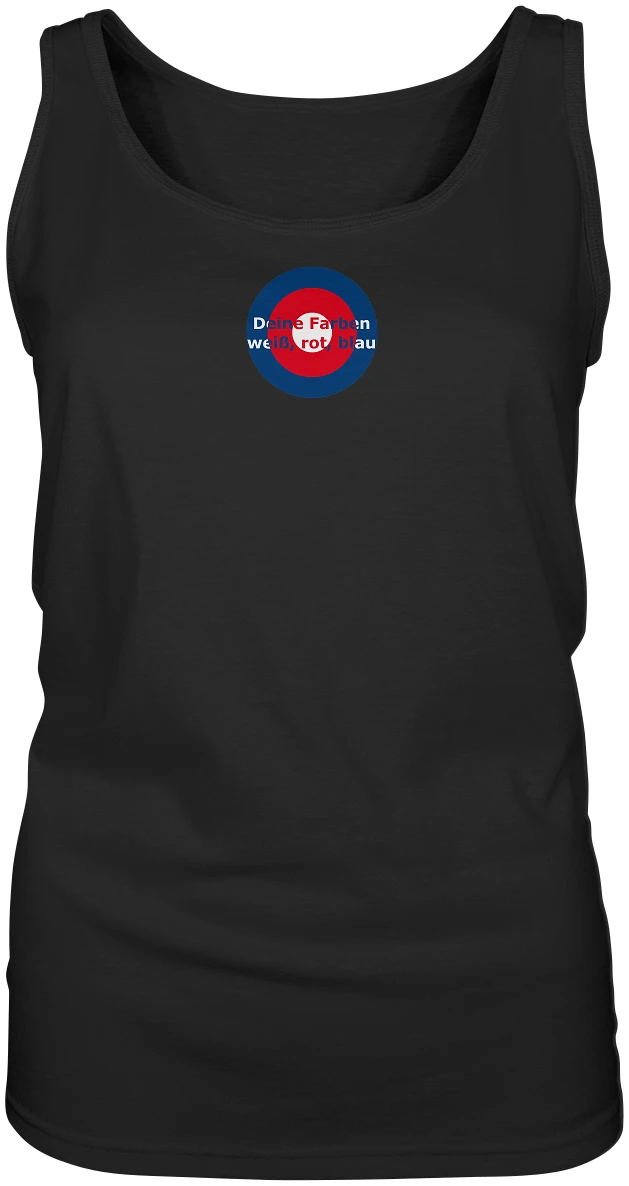 Heidenheim Fan-T-Shirt Kokarde klein "Deine Farben..." - Ladies Tank-Top Heidenheim Fan-T-Shirt Kokarde klein "Deine Farben..." - Ladies Tank-Top
