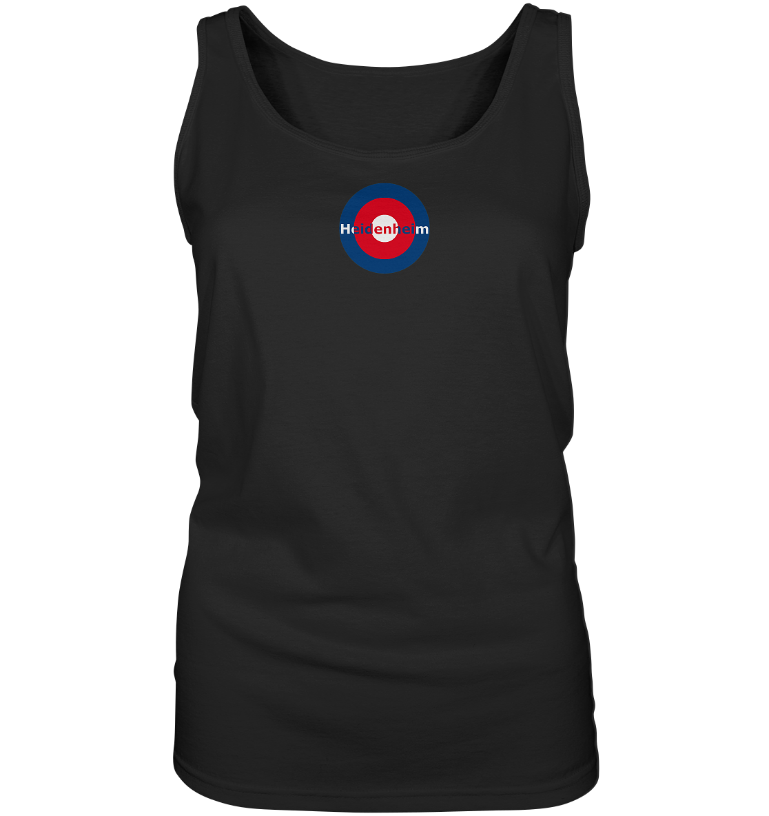 Heidenheim Fan-T-Shirt Kokarde klein "Heidenheim" - Ladies Tank-Top Heidenheim Fan-T-Shirt Kokarde klein "Heidenheim" - Ladies Tank-Top