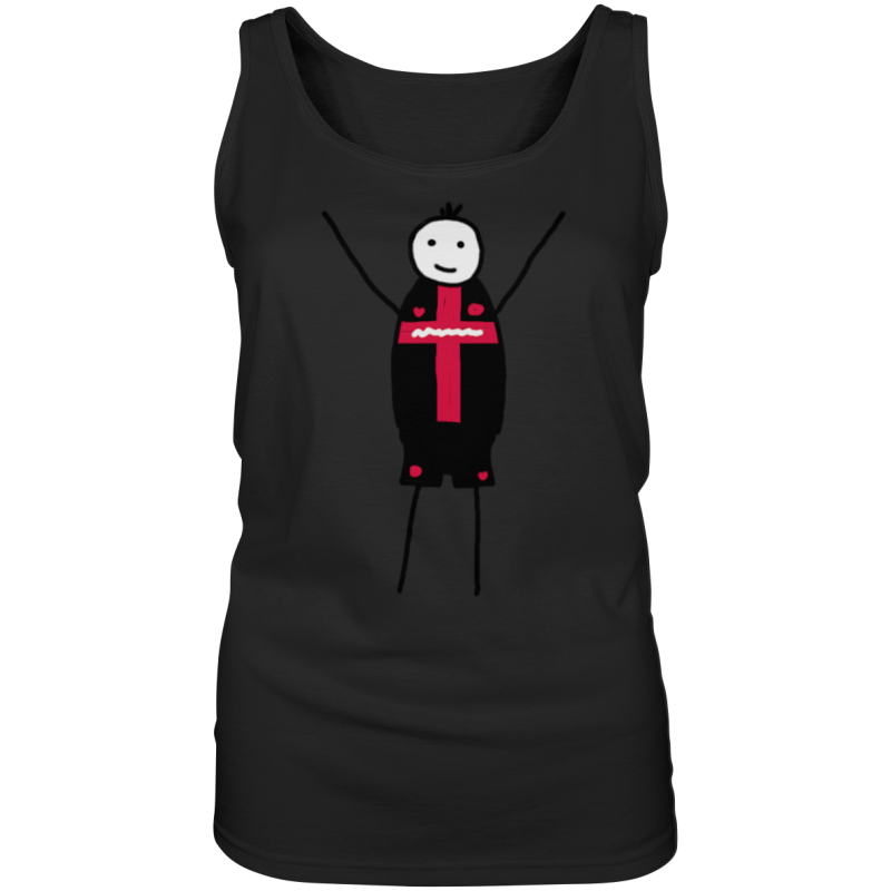 Leverkusen Fan-T-Shirt Strichmännchen - Ladies Tank-Top