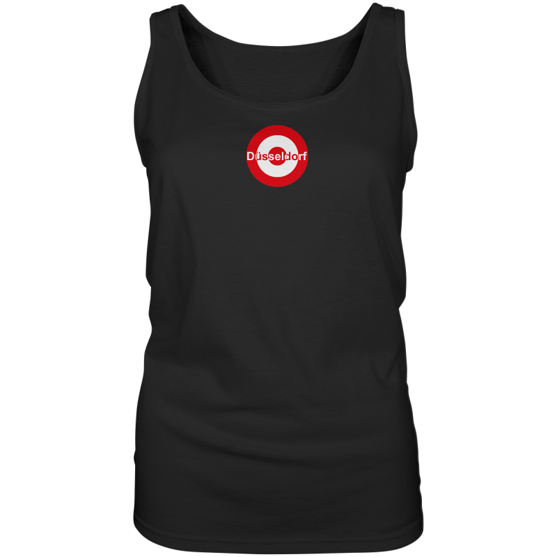 Düsseldorf Fan-T-Shirt Kokarde klein "Düsseldorf" - Ladies Tank-Top