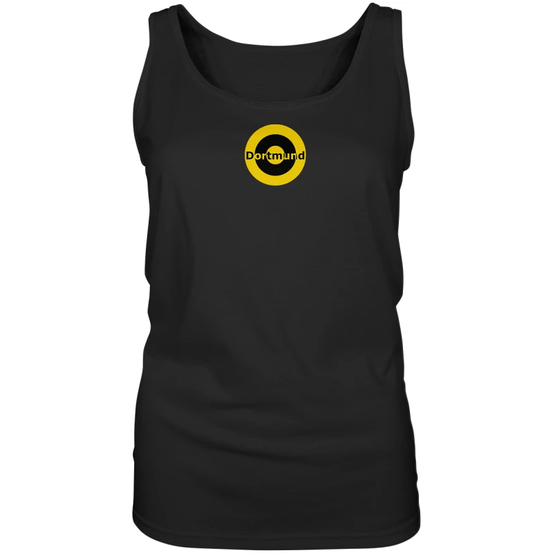Dortmund Fan-T-Shirt Kokarde klein "Dortmund" - Ladies Tank-Top