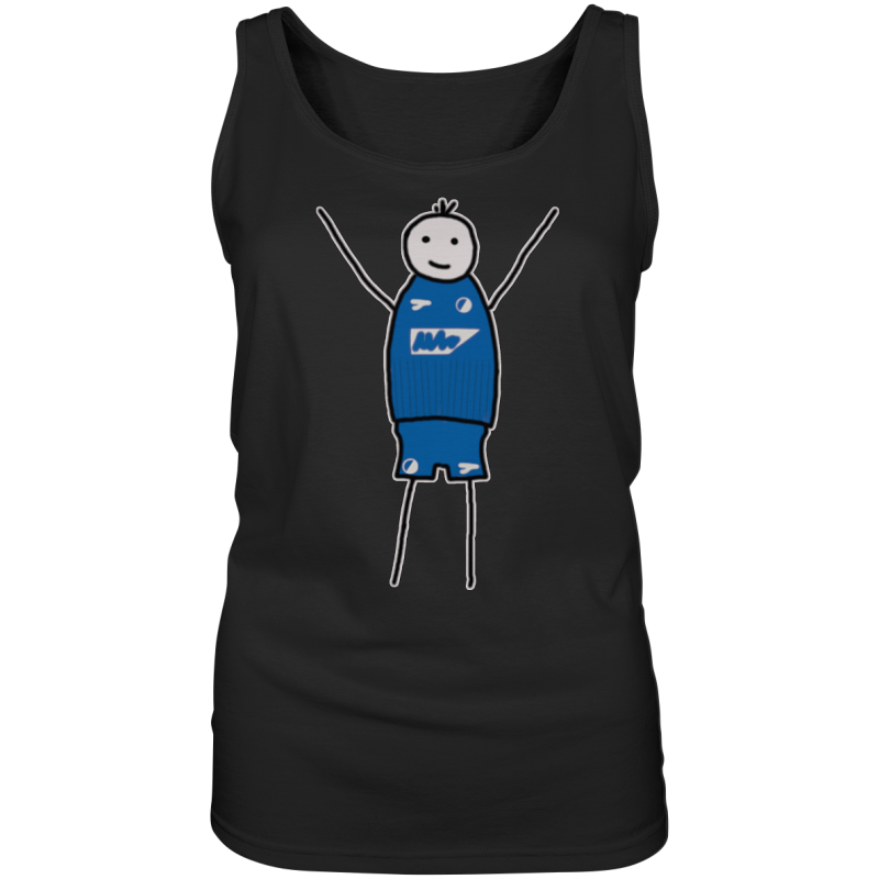 Hoffenheim Fan-T-Shirt Strichmänchen - Ladies Tank-Top Hoffenheim Fan-T-Shirt Strichmänchen - Ladies Tank-Top