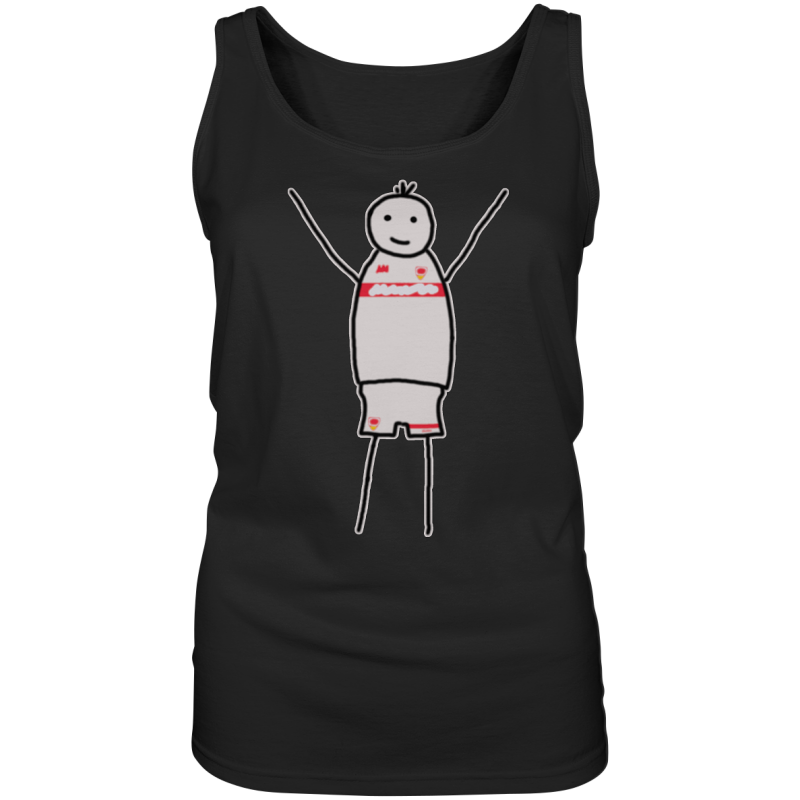 Stuttgart Fan-T-Shirt Strichmännchen - Ladies Tank-Top Stuttgart Fan-T-Shirt Strichmännchen - Ladies Tank-Top