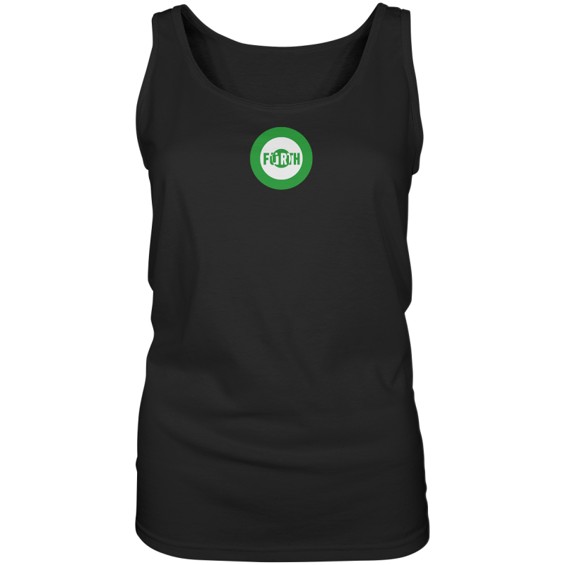 Fürth Fan-T-Shirt Kokarde klein "Fürth" - Ladies Tank-Top