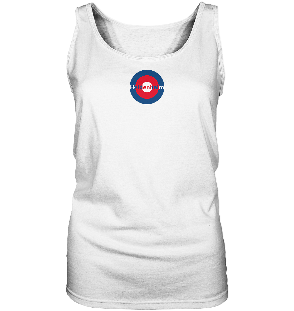 Heidenheim Fan-T-Shirt Kokarde klein "Heidenheim" - Ladies Tank-Top Heidenheim Fan-T-Shirt Kokarde klein "Heidenheim" - Ladies Tank-Top