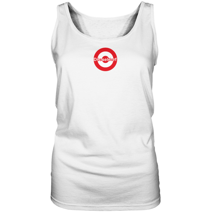 Düsseldorf Fan-T-Shirt Kokarde klein "Düsseldorf" - Ladies Tank-Top