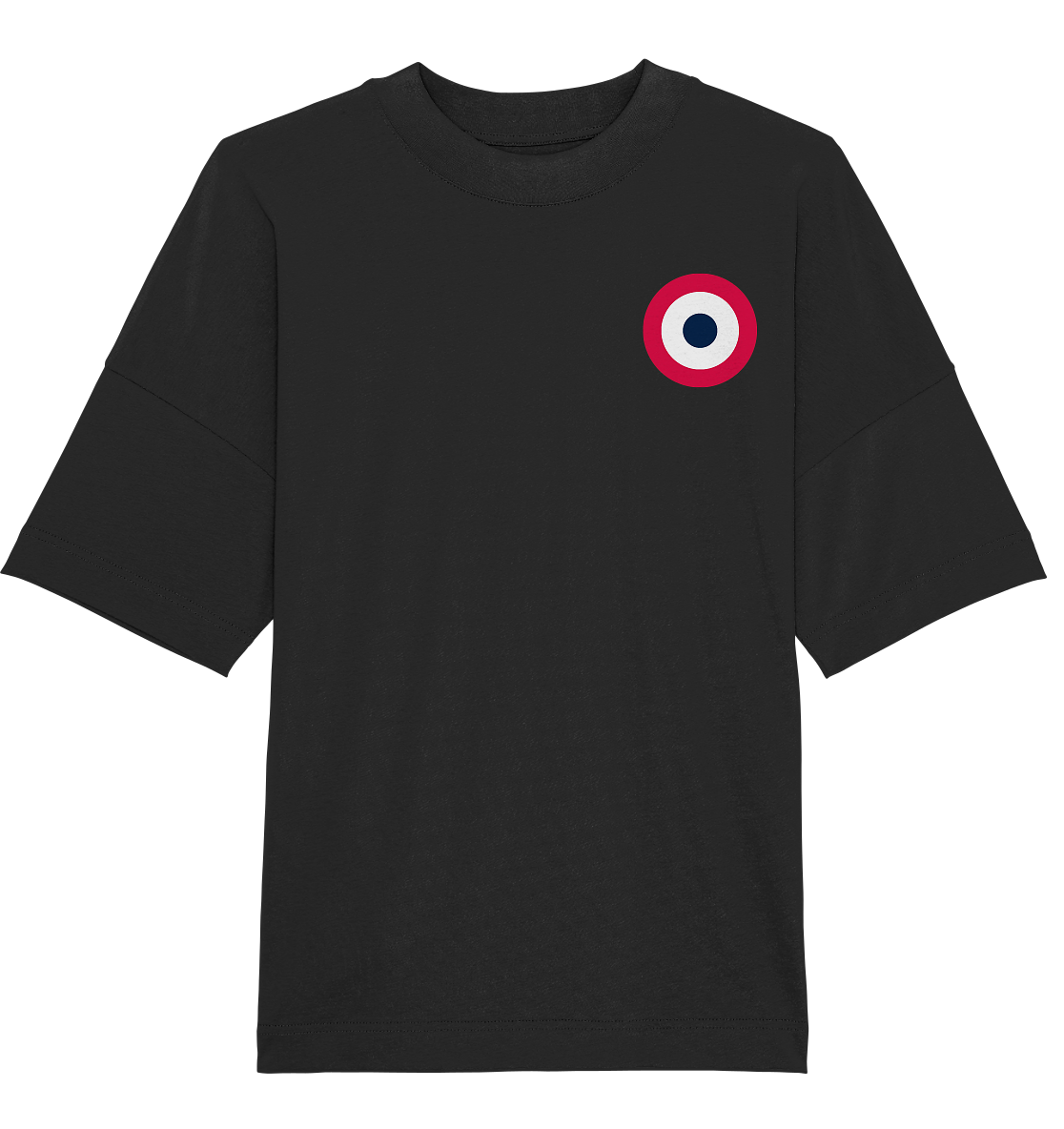 Leipzig Fan-T-Shirt Kokarde klein - Organic Oversize Shirt Leipzig Fan-T-Shirt Kokarde klein - Organic Oversize Shirt