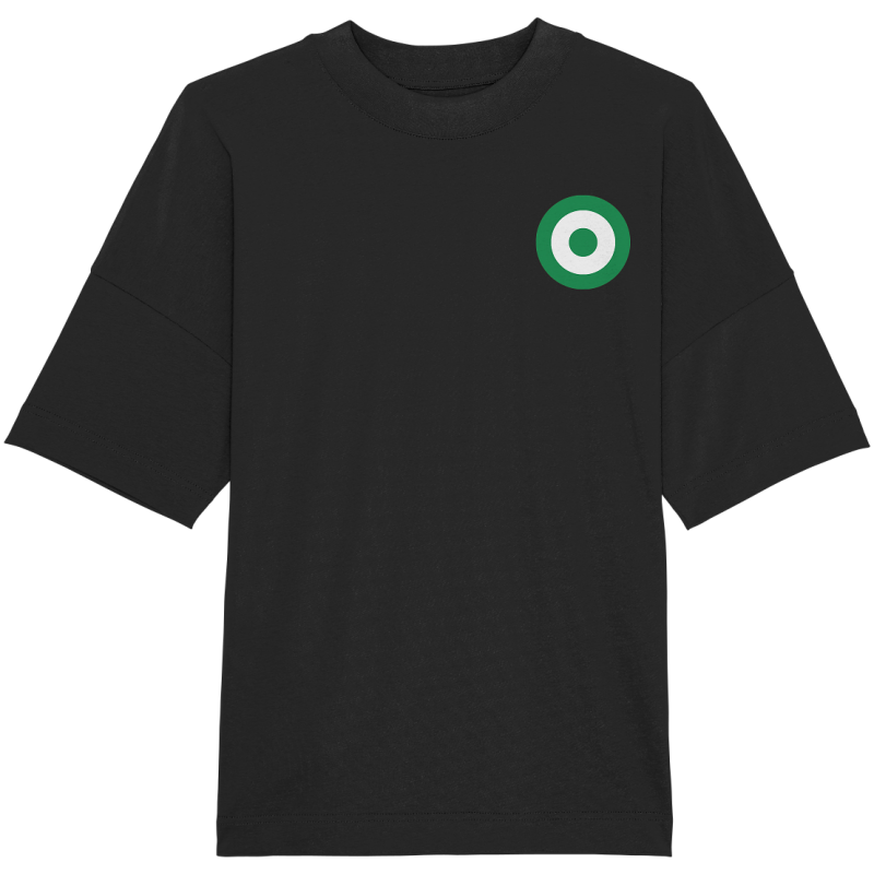 Bremen Fan-T-Shirt Kokarde klein - Organic Oversize Shirt