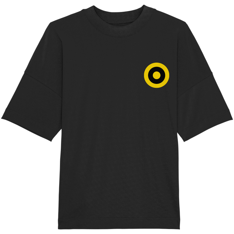 Dortmund Fan-T-Shirt Kokarde klein - Organic Oversize Shirt