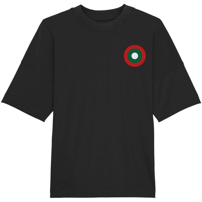 Augsburg Fan-T-Shirt Kokarde klein - Organic Oversize Shirt
