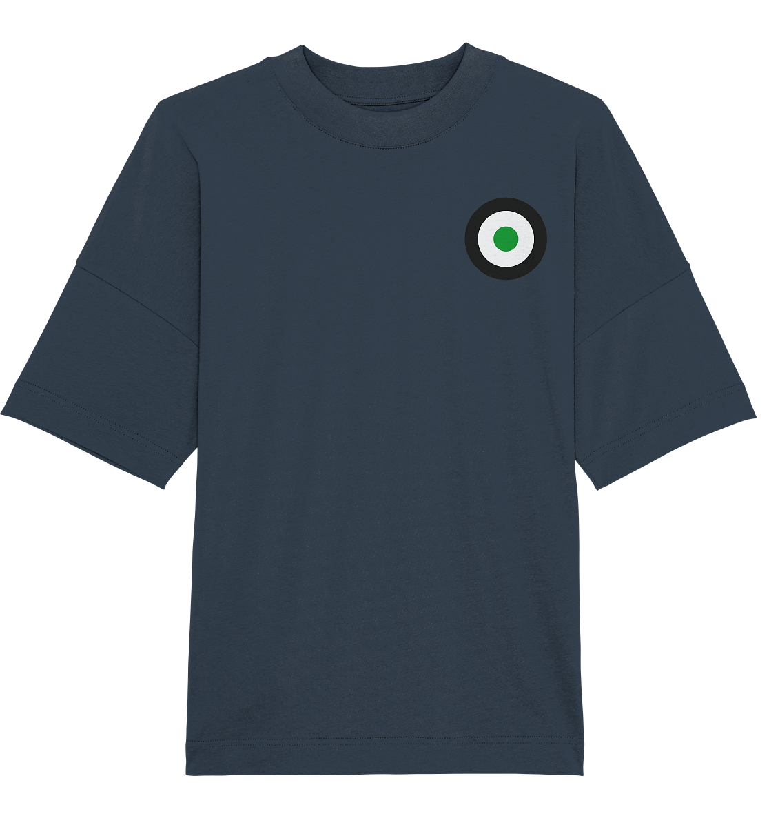 Hannover Fan-T-Shirt Kokarde beidseitig "Hannover" - Organic Oversize Shirt Hannover Fan-T-Shirt Kokarde beidseitig "Hannover" - Organic Oversize Shirt