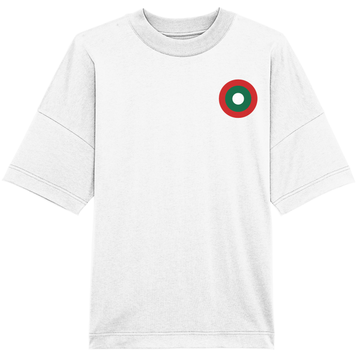 Augsburg Fan-T-Shirt Kokarde klein - Organic Oversize Shirt