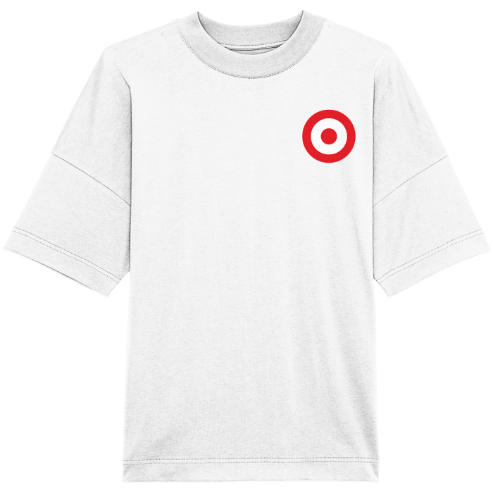 Düsseldorf Fan-T-Shirt Kokarde klein - Organic Oversize Shirt