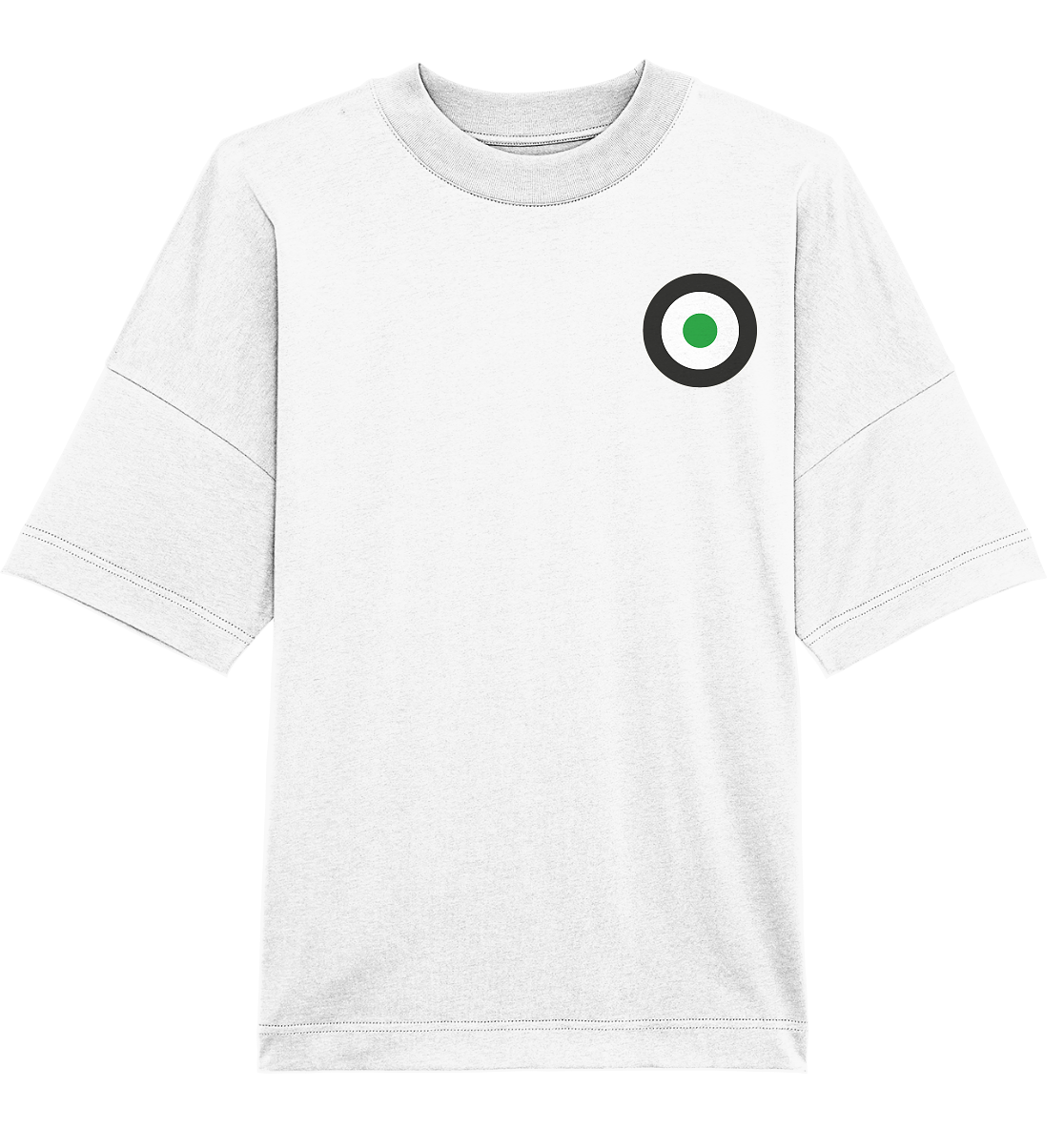 Hannover Fan-T-Shirt Kokarde beidseitig "Hannover" - Organic Oversize Shirt Hannover Fan-T-Shirt Kokarde beidseitig "Hannover" - Organic Oversize Shirt