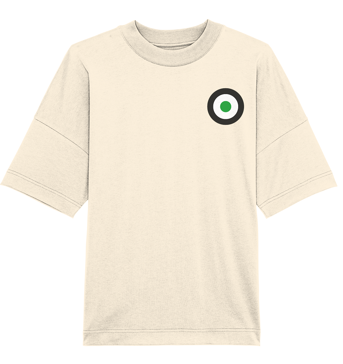 Hannover Fan-T-Shirt Kokarde beidseitig "Hannover" - Organic Oversize Shirt Hannover Fan-T-Shirt Kokarde beidseitig "Hannover" - Organic Oversize Shirt