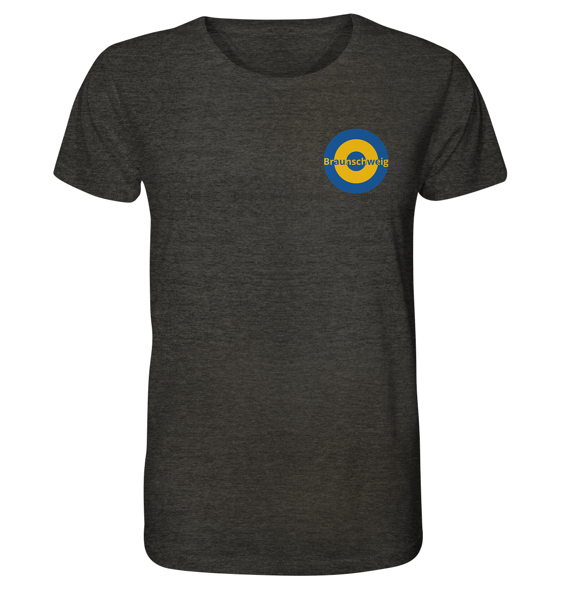 Braunschweig Fan T-Shirt Kokarde klein "Braunschweig" - Organic Shirt Braunschweig Fan T-Shirt Kokarde klein "Braunschweig" - Organic Shirt