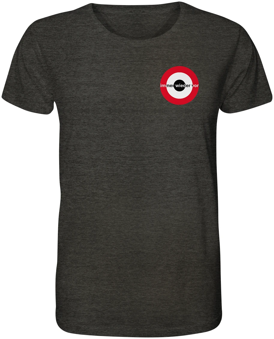 Freiburg Fan-T-Shirt Kokarde klein "immer wieder vor" - Organic Shirt Freiburg Fan-T-Shirt Kokarde klein "immer wieder vor" - Organic Shirt