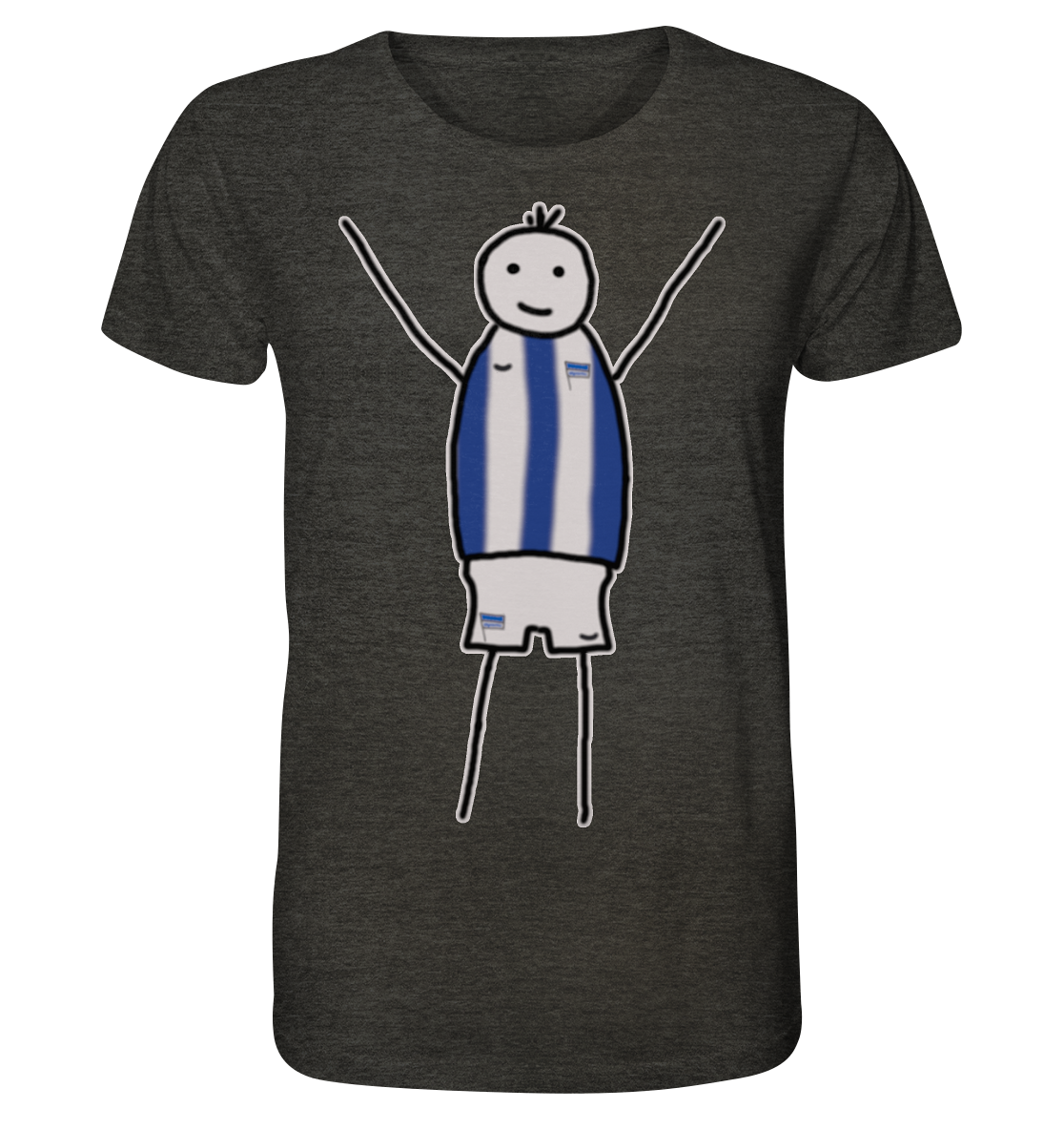 Berlin Fan-T-Shirt Strichmännchen - Organic Shirt Berlin Fan-T-Shirt Strichmännchen - Organic Shirt