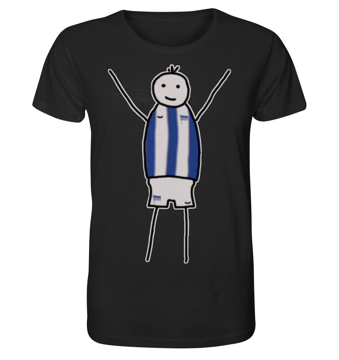 Berlin Fan-T-Shirt Strichmännchen - Organic Shirt Berlin Fan-T-Shirt Strichmännchen - Organic Shirt