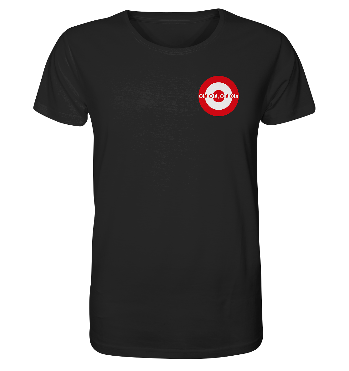Kaiserslautern Fan-T-Shirt Kokarde klein "Ole Ole..." - Organic Shirt Kaiserslautern Fan-T-Shirt Kokarde klein "Ole Ole..." - Organic Shirt