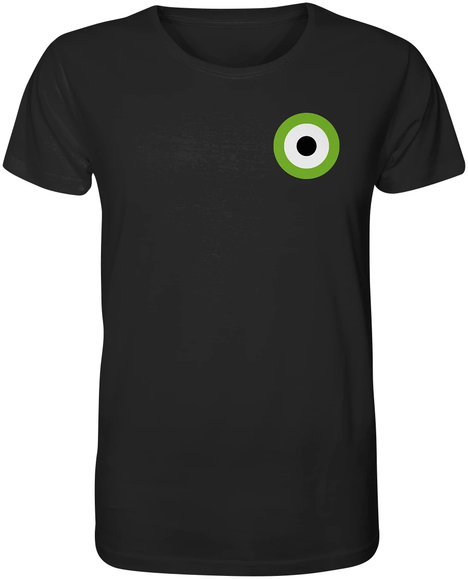 Mönchengladbach Fan-T-Shirt Kokarde klein - Organic Shirt Mönchengladbach Fan-T-Shirt Kokarde klein - Organic Shirt