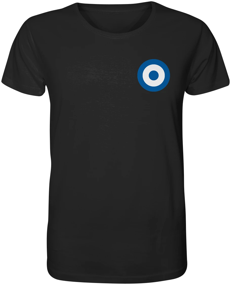 Bochum Fan T-Shirt Kokarde klein - Organic Shirt Bochum Fan T-Shirt Kokarde klein - Organic Shirt