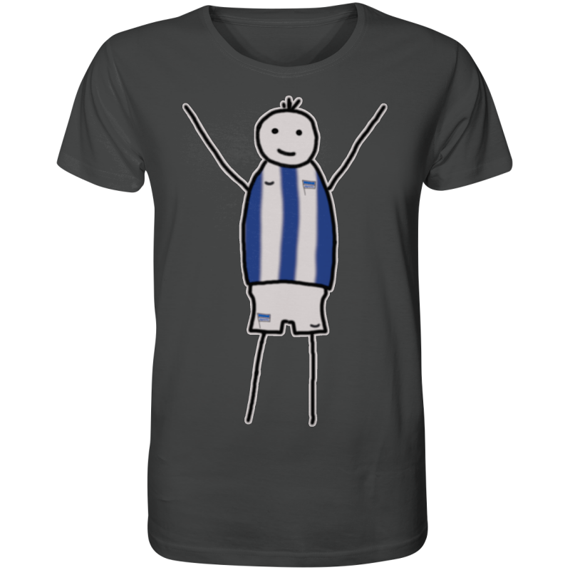 Berlin Fan-T-Shirt Strichmännchen - Organic Shirt