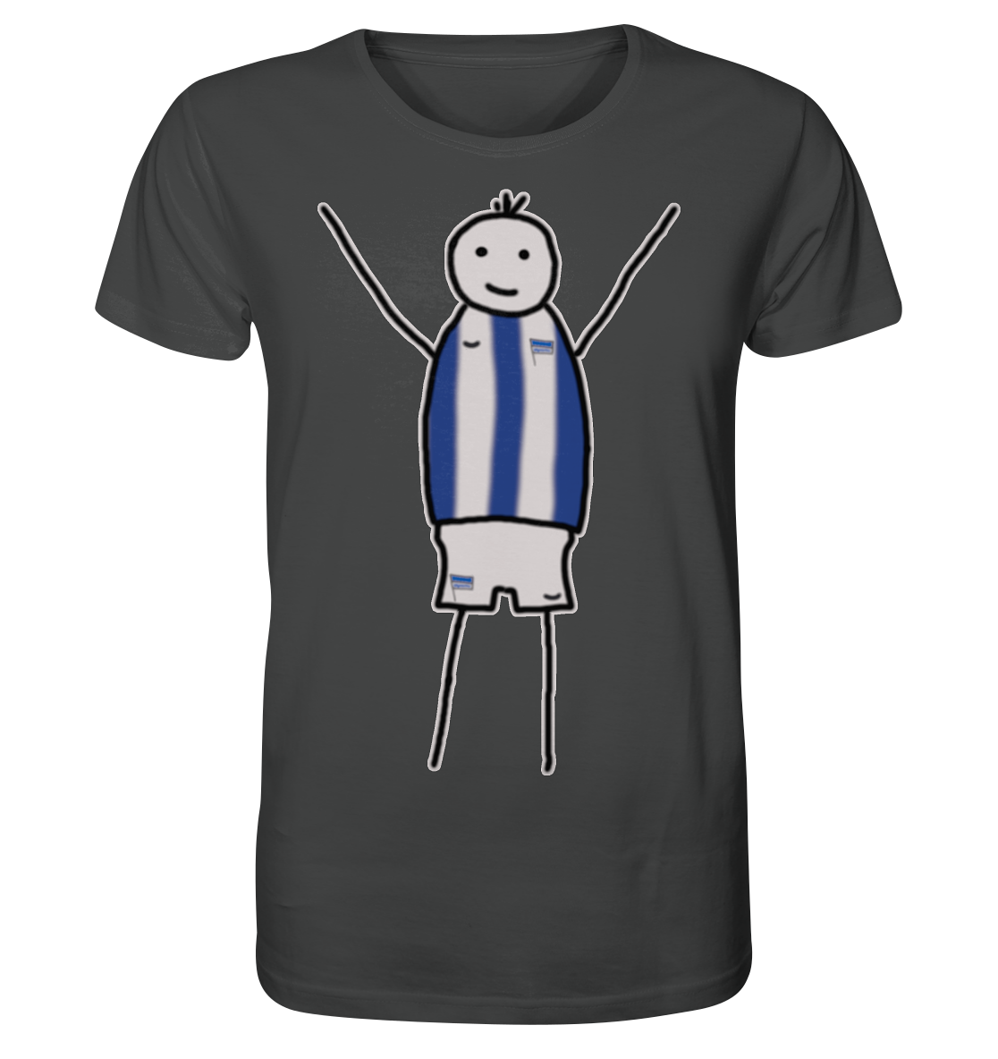 Berlin Fan-T-Shirt Strichmännchen - Organic Shirt Berlin Fan-T-Shirt Strichmännchen - Organic Shirt