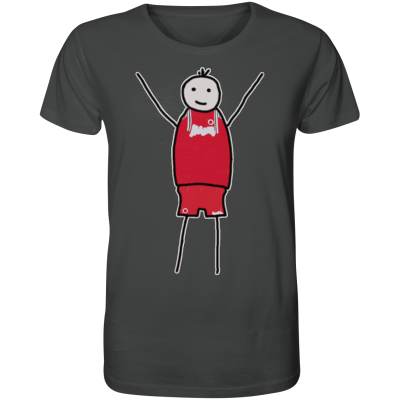 Kaiserslautern Fan-T-Shirt Strichmännchen - Organic Shirt