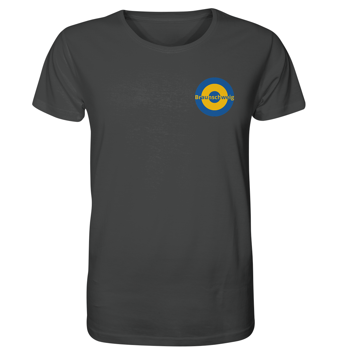 Braunschweig Fan T-Shirt Kokarde klein "Braunschweig" - Organic Shirt Braunschweig Fan T-Shirt Kokarde klein "Braunschweig" - Organic Shirt