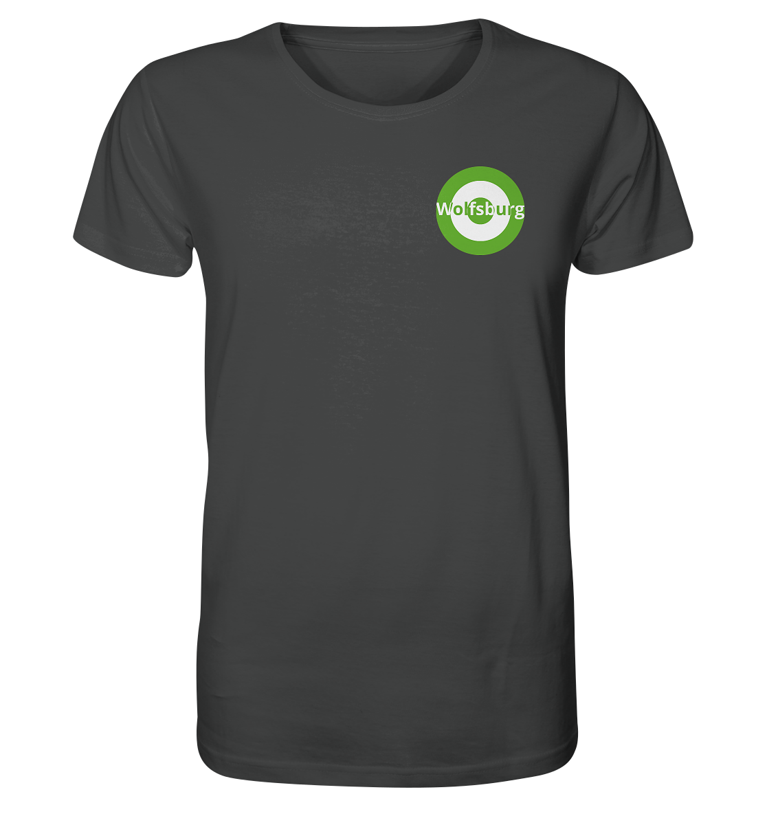 Wolfsburg Fan-T-Shirt Kokarde klein "Wolfsburg" - Organic Shirt Wolfsburg Fan-T-Shirt Kokarde klein "Wolfsburg" - Organic Shirt