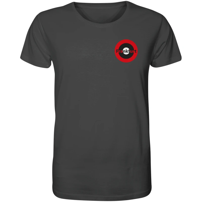 Frankfurt Fan-T-Shirt Kokarde klein "Frankfurt" - Organic Shirt