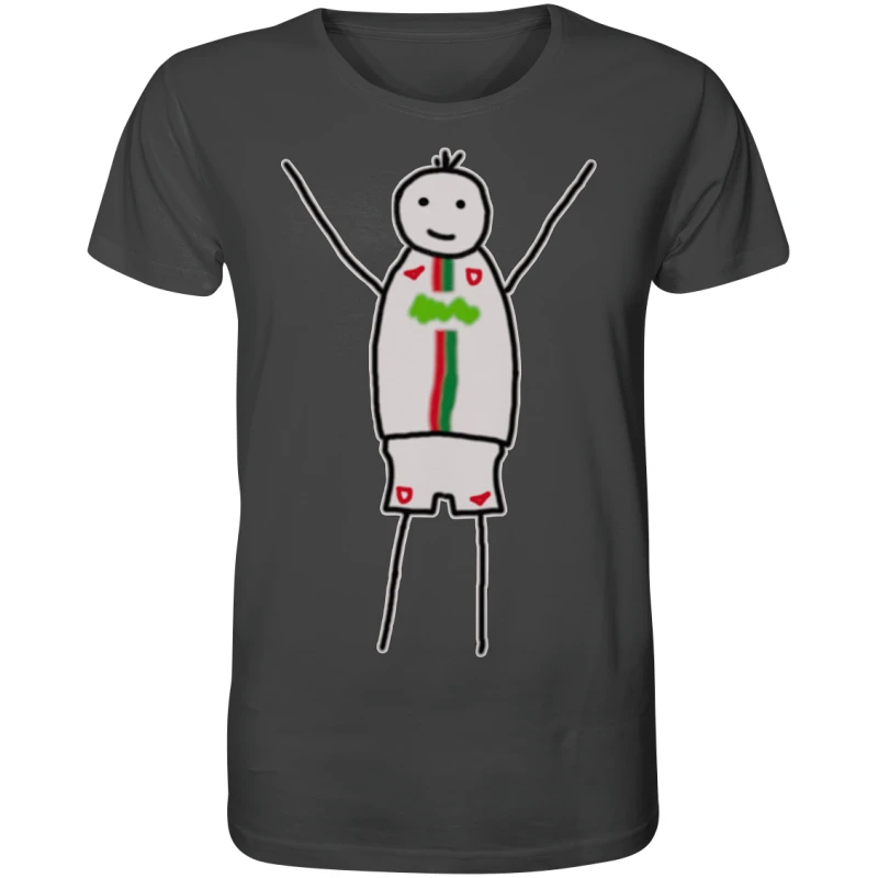 Augsburg Fan-T-Shirt Strichmännchen - Organic Shirt