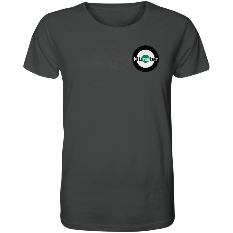 Münster Fan-T-Shirt Kokarde klein "Münster" - Organic Shirt