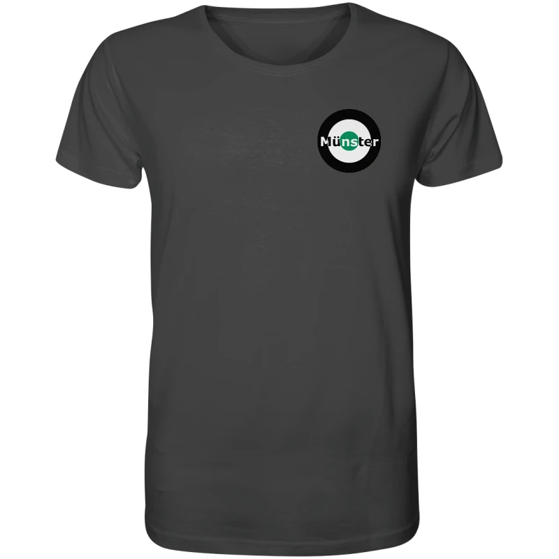 Münster Fan-T-Shirt Kokarde klein "Münster" - Organic Shirt Münster Fan-T-Shirt Kokarde klein "Münster" - Organic Shirt