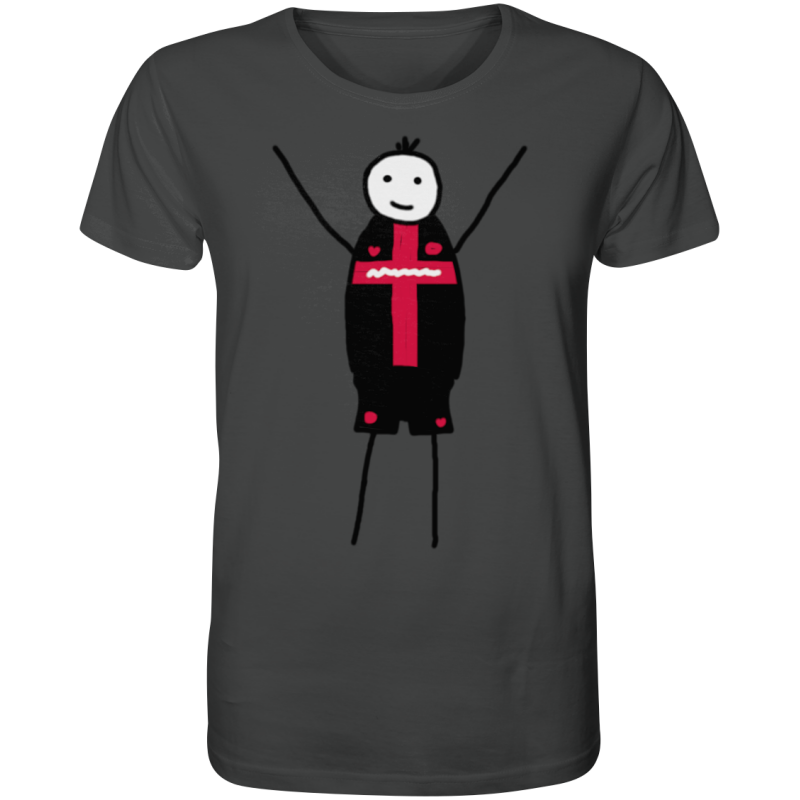 Leverkusen Fan-T-Shirt Strichmännchen - Organic Shirt