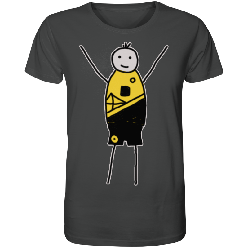 Dortmund Fan-T-Shirt Strichmännchen - Organic Shirt