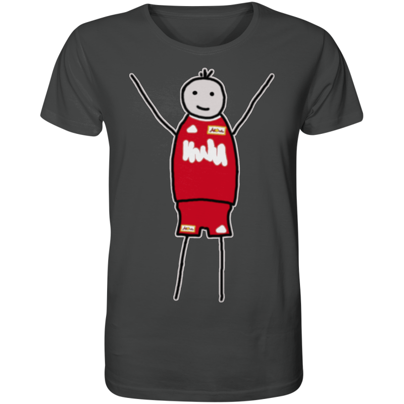 Union Fan-T-Shirt Strichmännchen - Organic Shirt Union Fan-T-Shirt Strichmännchen - Organic Shirt