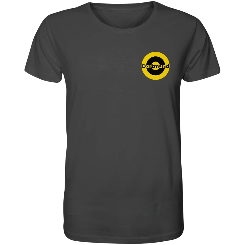 Dortmund Fan-T-Shirt Kokarde klein "Dortmund" - Organic Shirt