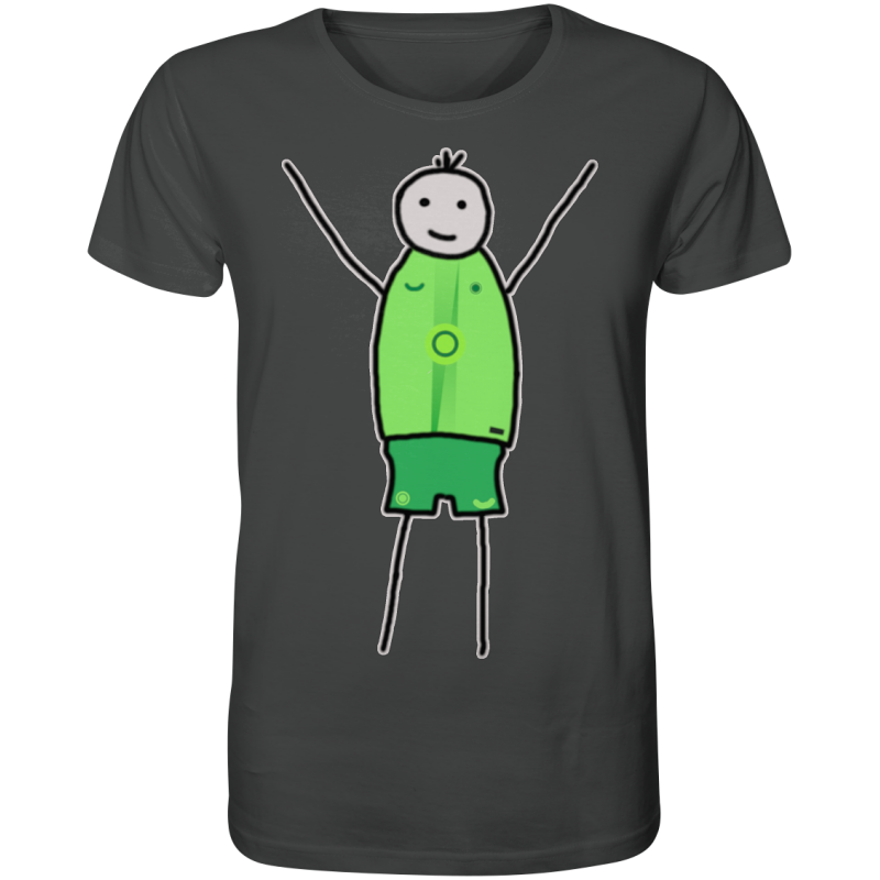 Wolfsburg Fan-T-Shirt Strichmännchen - Organic Shirt