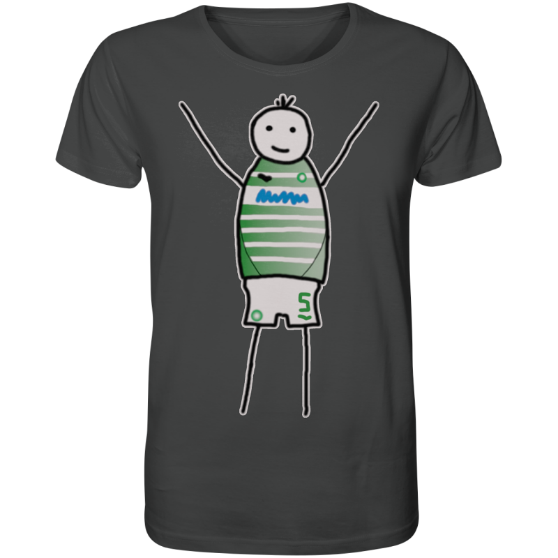 Fürth Fan-T-Shirt Strichmännchen - Organic Shirt Fürth Fan-T-Shirt Strichmännchen - Organic Shirt