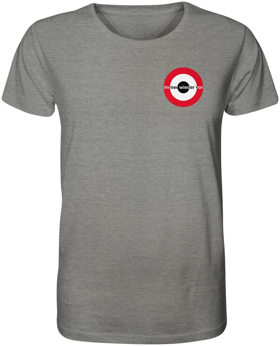 Freiburg Fan-T-Shirt Kokarde klein "immer wieder vor" - Organic Shirt Freiburg Fan-T-Shirt Kokarde klein "immer wieder vor" - Organic Shirt